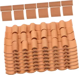 BESPORTBLE 120pcs Miniature Models for Sand Table Diorama Lifelike Creative Building Accessories for Micro Landscape and Garden Decor