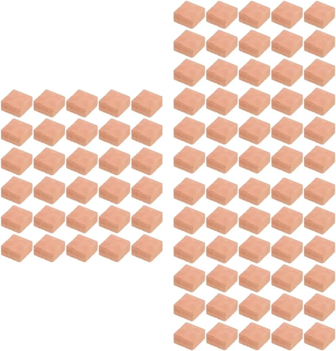 BESPORTBLE 5sets 40pcs Miniature Bricks for DIY Micro Landscape Decor Lightweight Building Blocks for Table Garden Models and Dollhouse Accessories 40pcs*5