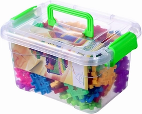 BESPORTBLE 130Pcs Educational Building Blocks for Plastic Assembly Blocks with Storage Box for Enhancing Creativity and Coordination Boys