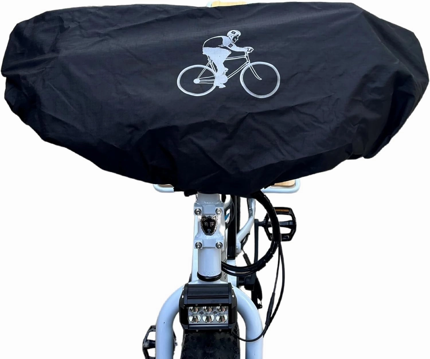 BiKase Universal Handlebar Rain Cover: Weatherproof Durable Protection for eBike, Mountain & Road Bike Cockpits