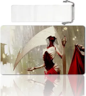 Board Game TCG Playmat Table Mats Games Size 60X35 cm Mousepad Compatible for MTG CCG RPG Trading Card Game (Elesh Norn)