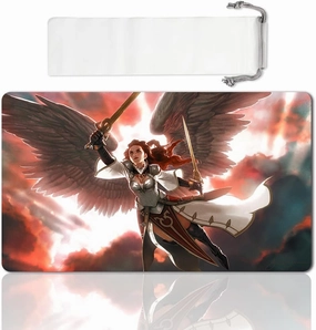 Board Game MTG Playmat Games Size 60X35 cm CCG Compatible for MTG CCG RPG Trading Card Game (Gisela)