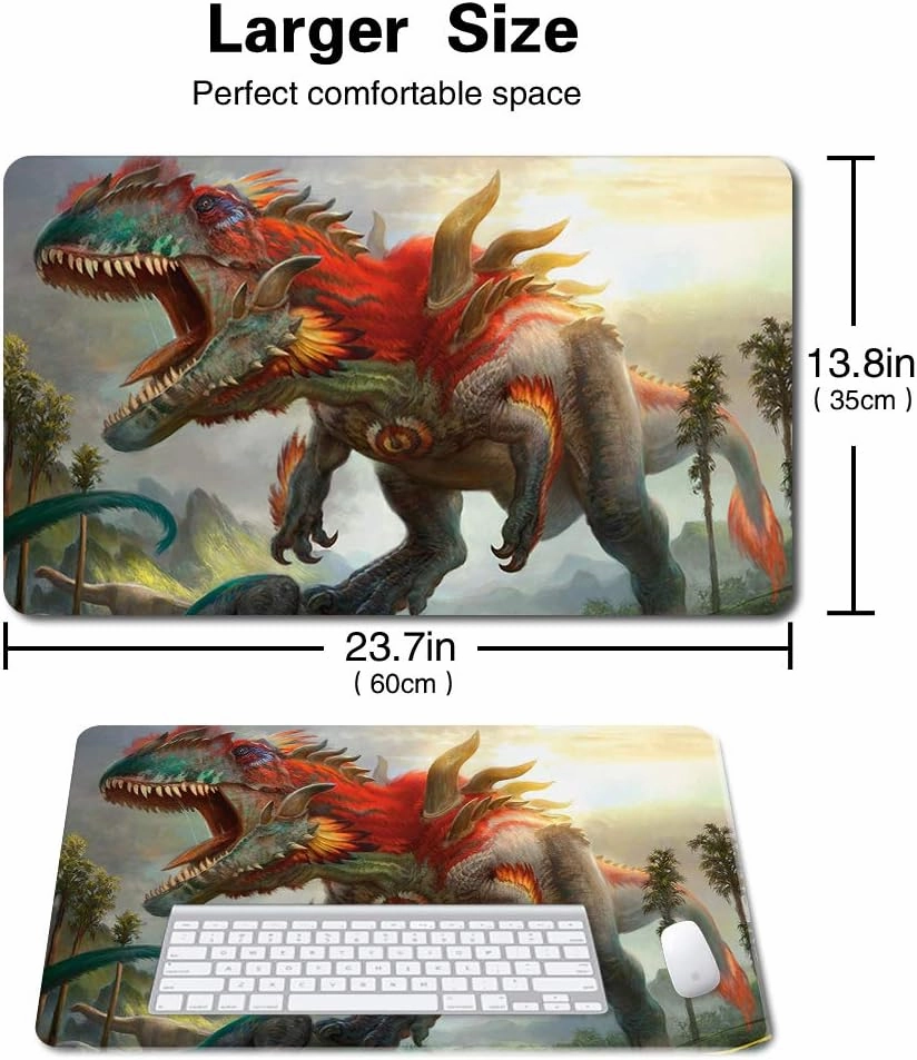 Board Game TCG Playmat Table Mats Games Size 60X35 cm Mousepad Compatible for MTG CCG RPG Trading Card Game (Gishath, Sun's Avatar)