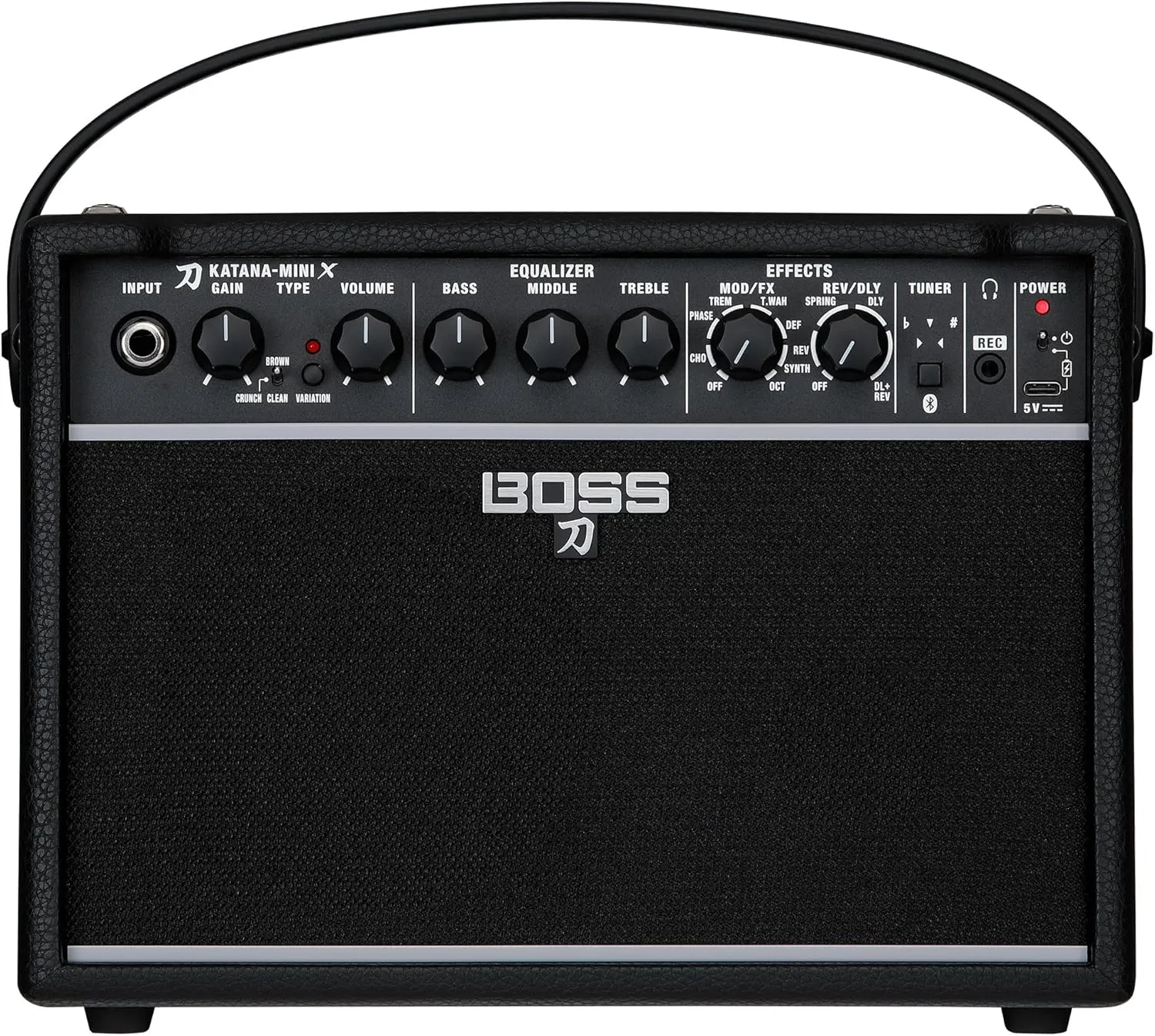 Boss Katana-Mini X 10-watt 1 x 5-inch Portable Guitar Amplifier