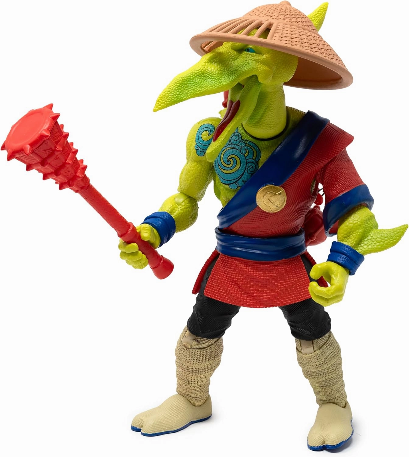 Boss Fight Studio Saurozoic Warrior FAE Kwan Futuristic, Armored Dinosaur Hero – Highly Articulated, Posable Collectible Action Figure with Full Range of Accessories – 6 Inch Scale 1:12, Ages 8 