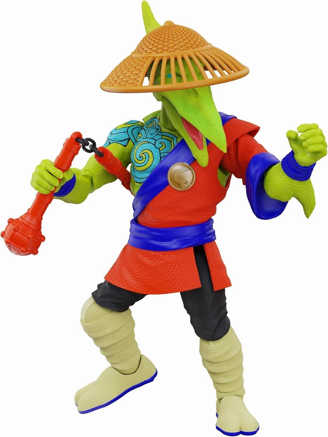 Boss Fight Studio Saurozoic Warrior FAE Kwan Futuristic, Armored Dinosaur Hero – Highly Articulated, Posable Collectible Action Figure with Full Range of Accessories – 6 Inch Scale 1:12, Ages 8 