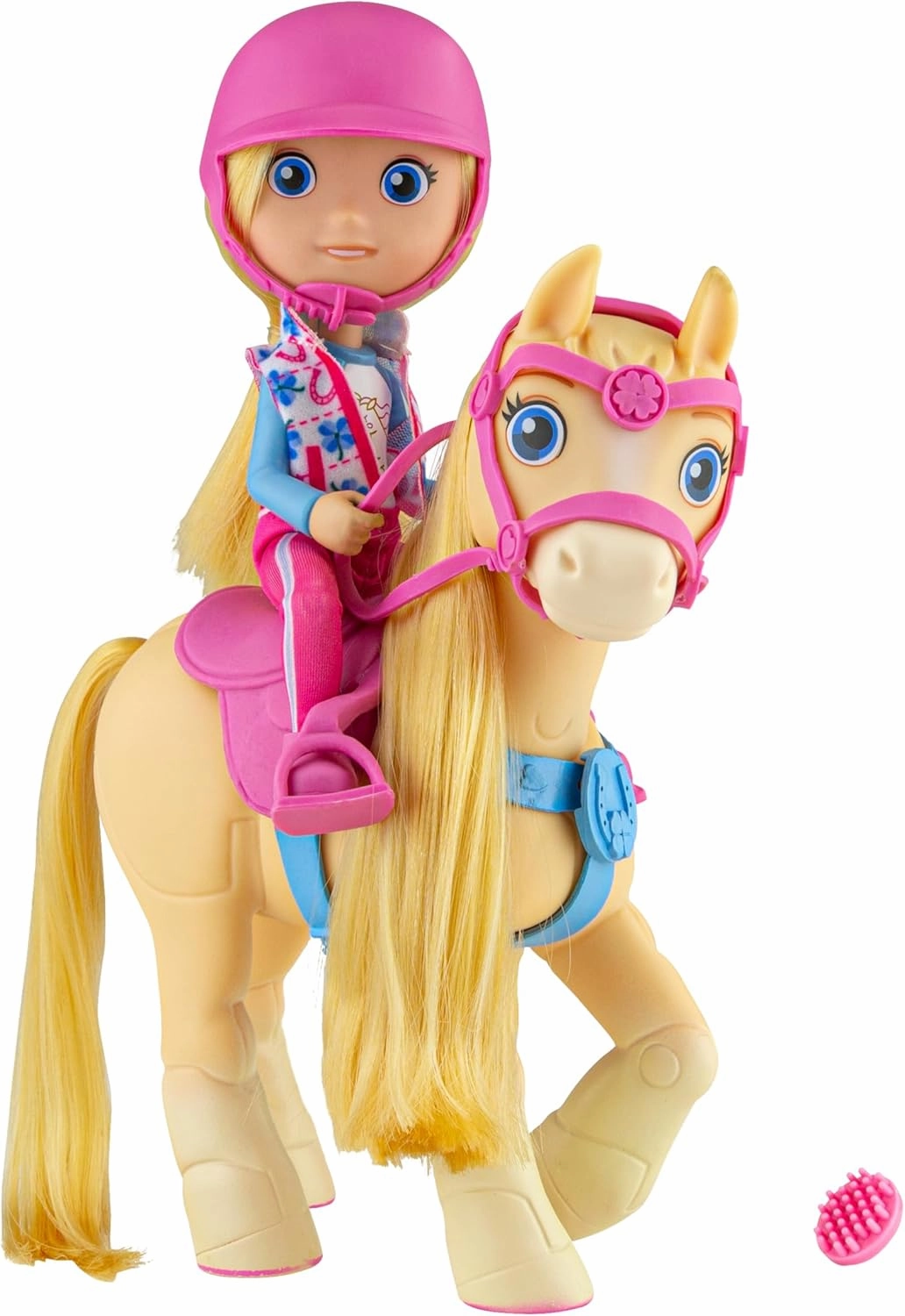 Breyer Piper's Pony Tales Doll and Pony Set, Piper   Spark, 6-Inch Posable Rider and 7-Inch Horse for Creative Play, Toy for Boys & Girls 3 