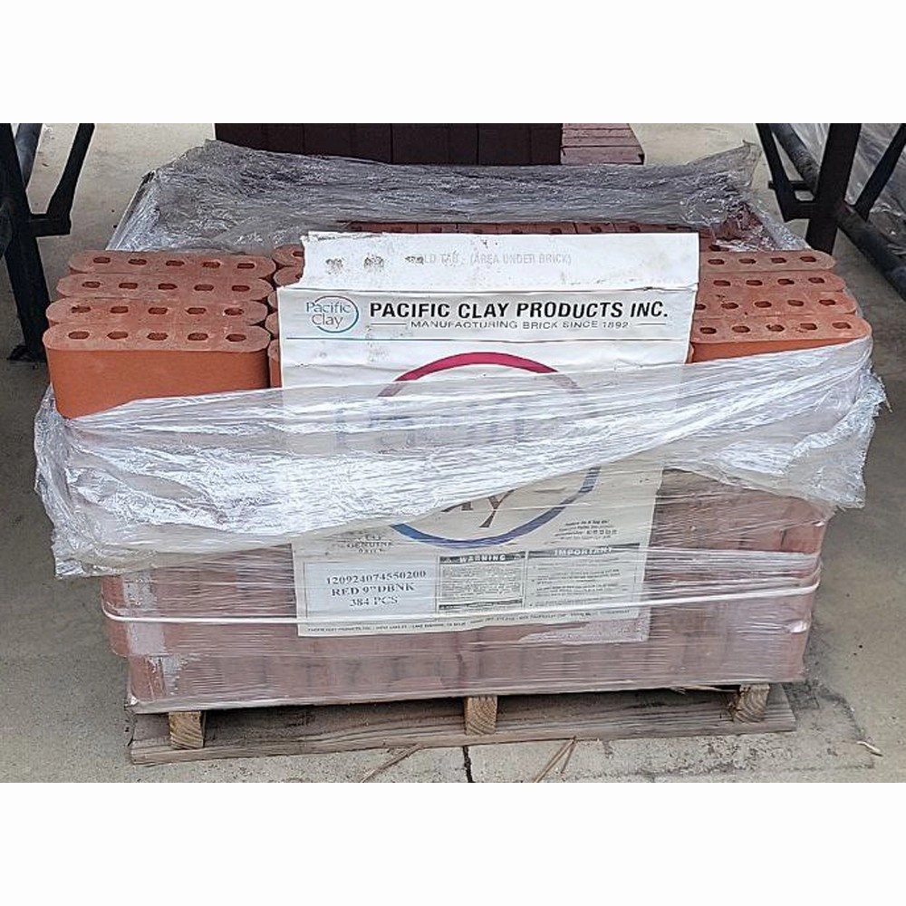 Brick 2-3/16 in. x 3-1/2 in. x 12 in. Red/Mixed MFG Used SBNK