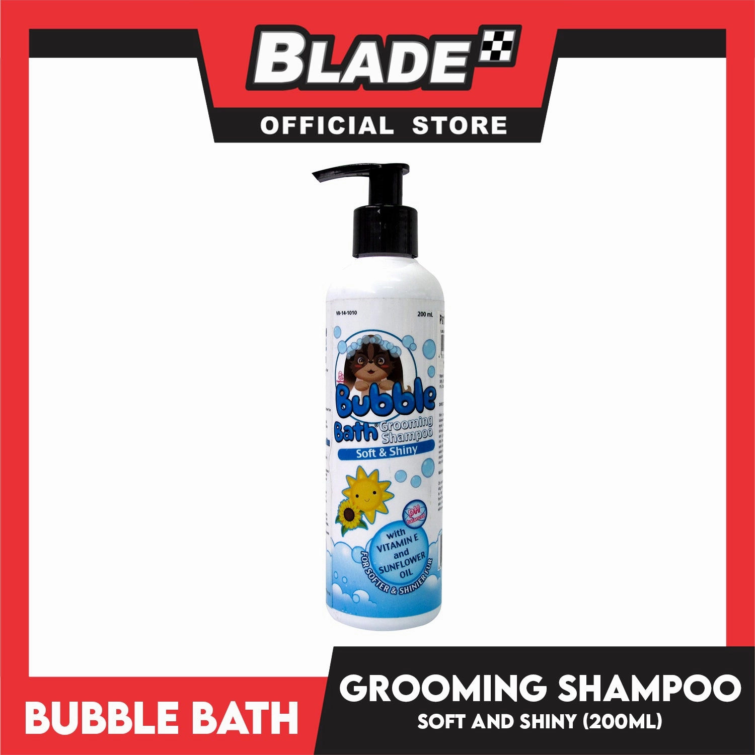 Bubble Bath Grooming Shampoo 500ml (Soft and Shiny) Dog Shampoo