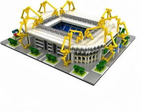 Build Your Favorite Football Stadium with Germany Soccer Stadium Micro Mini Building Block Toy - Ideal for Adult Decor and a Challenging Art Project