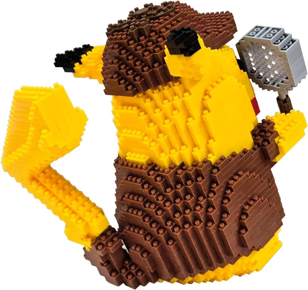 Building Bricks 1580  Pieces Set - Classic Cartoon Characters Building Blocks - Mini Building Block for Boys Girls & Adults (Pikachu)