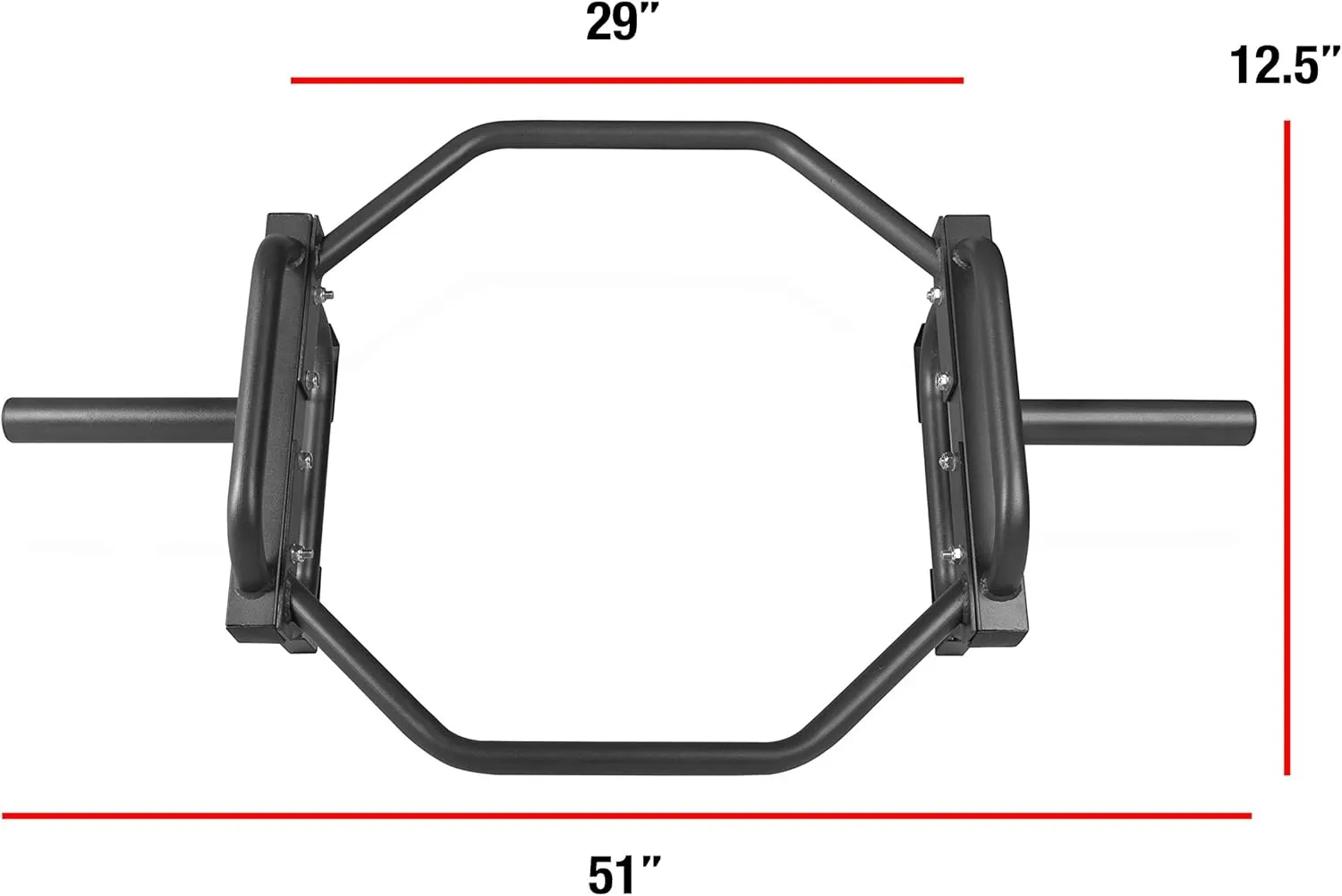CAP Barbell Olympic Trap Bar and Shrug Bar for Deadlifts