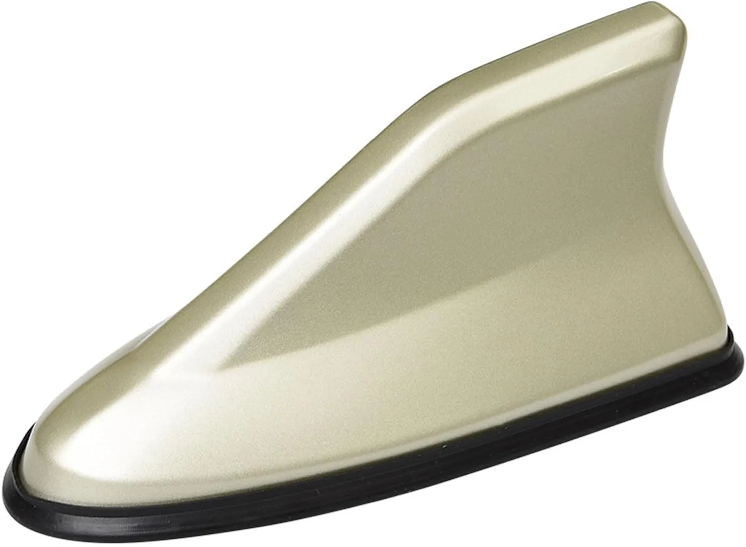 Car Shark Fin Antenna Cover for Buick Excelle 2013-2024,Vehicle Shark Fin Shape Cover with Adhesive Tape, Antenna Replacement Fits Most Cars,Gold