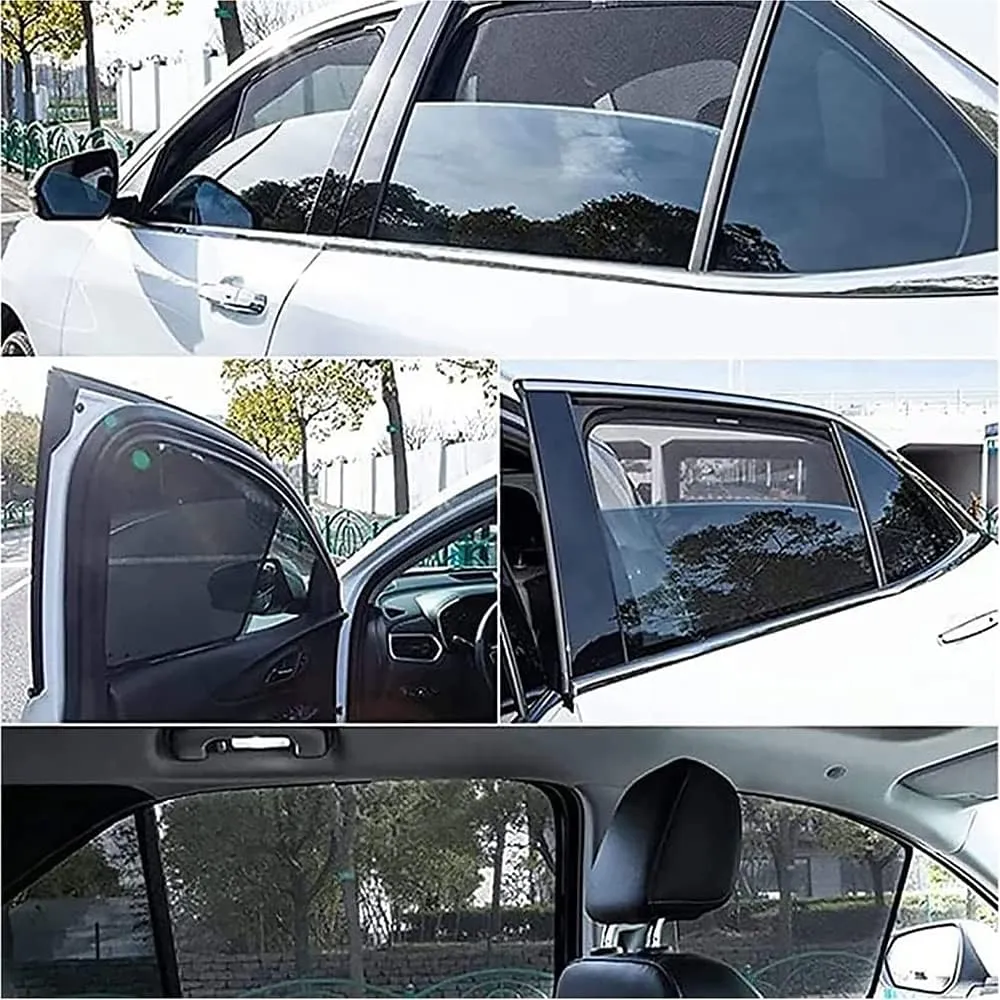 Car Window Sunshade for Suzuki Super vitra Half Shade Car Interior Curtain Stretchable Breathable Sunshade Screens Durable Car Accessories,7pcs