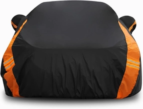 Car Cover Waterproof All Weather for Automobiles, Outdoor Heavy Duty Full Exterior Covers for Sedans(178"-185")