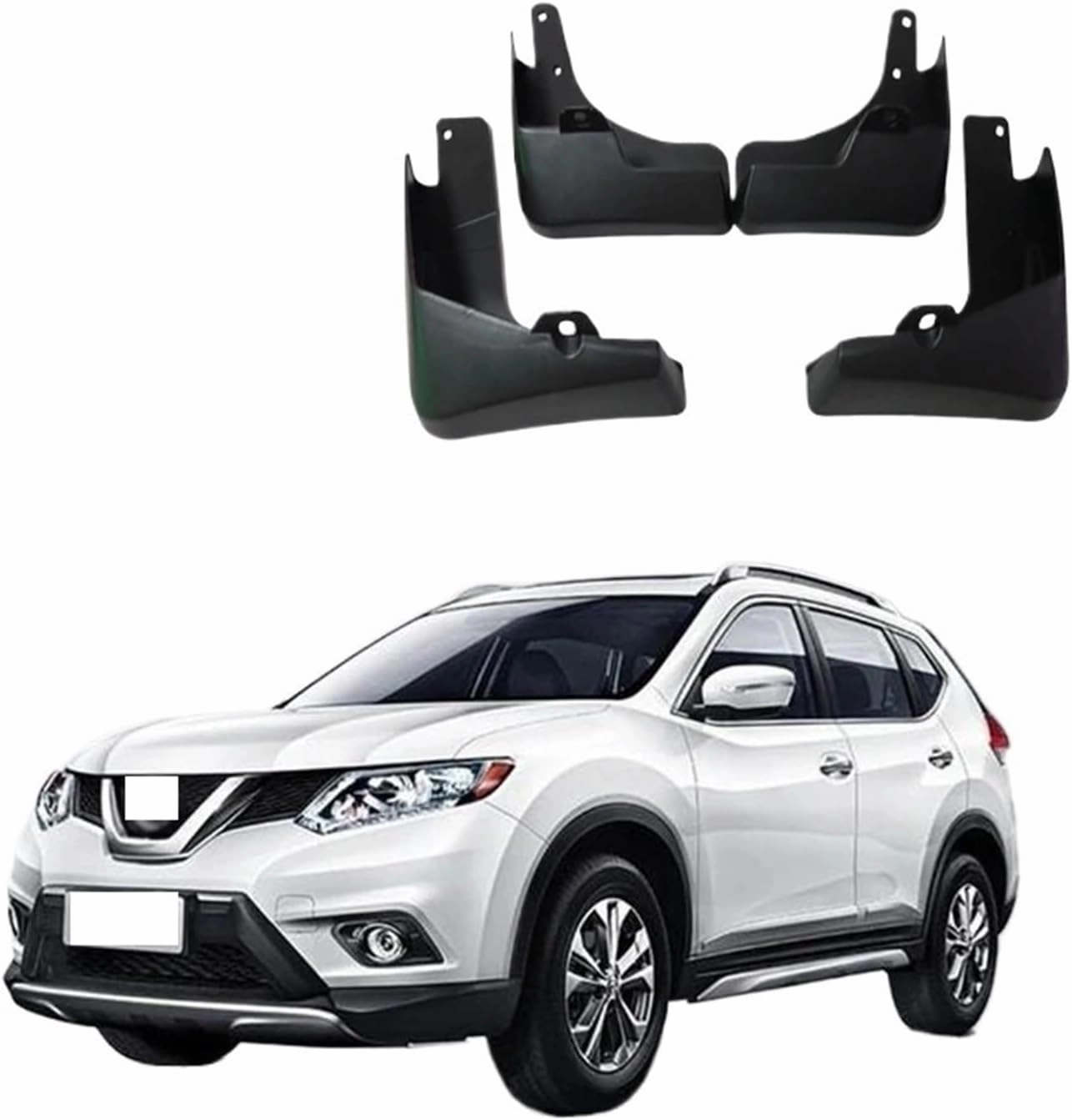 Car Mudflaps，Compatible With NISSAN X-TRAIL XTRAIL T32 2014-2020 Mudguards Fender Mud Flap Guard Splash Car Accessories Auto Styline