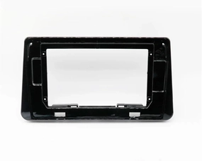 Car Radio Panel Car Radio Frame 9/10.1 Inch Adapter Android Fitting Panel Kit Fit for Nissan Kicks Versa Almera 2014-2019 Durable(10 Inch Only Frame)