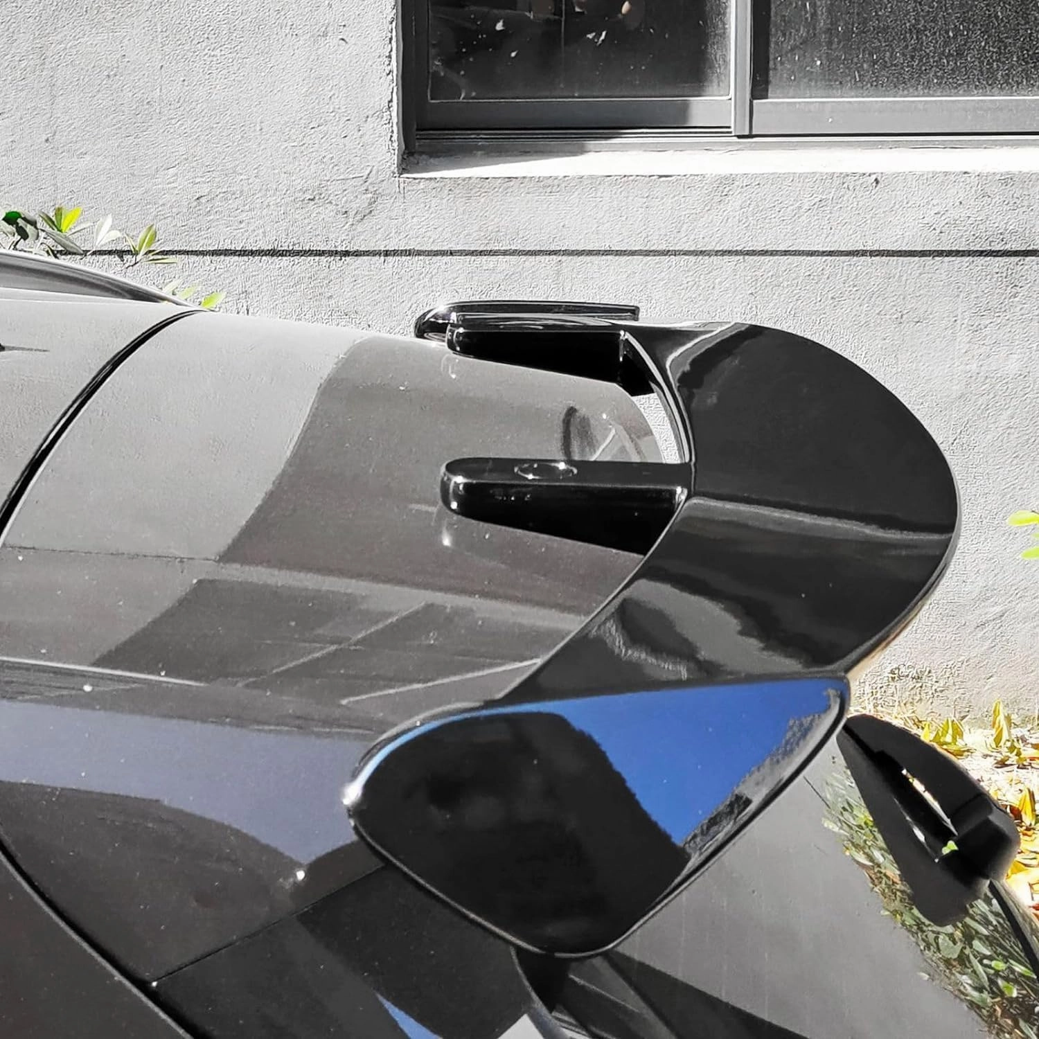 Car Rear Spoiler for MG Comet EV 2023 2024, Rear Trunk Roof Spoilers Tail Wing Lip, Car Modification Styling Accessories,Gloss Black