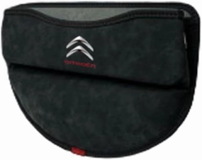 Car Seat Storage Box for Citroen C1/Citroen C2/Citroen C3/Citroen C4 Series Car Seat Gap Organizer Seat Side Bag Reserved Charging Cable Hole Car Accessories,One Piece-Black