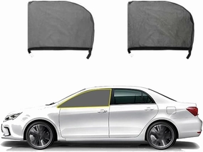 Car Window Shades for Buick Excelle 2013-2024, Mesh Car Window Sun Blocker Durable Breathable Front Rear Side Sun Shield Accessories,B/Rear-Window