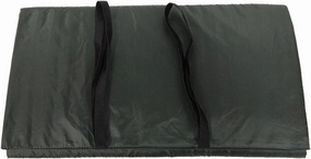 Carp Fishing Unhooking Mat Foldable Padded Landing 39 X 24 Inch Weigh Sling Dark Green