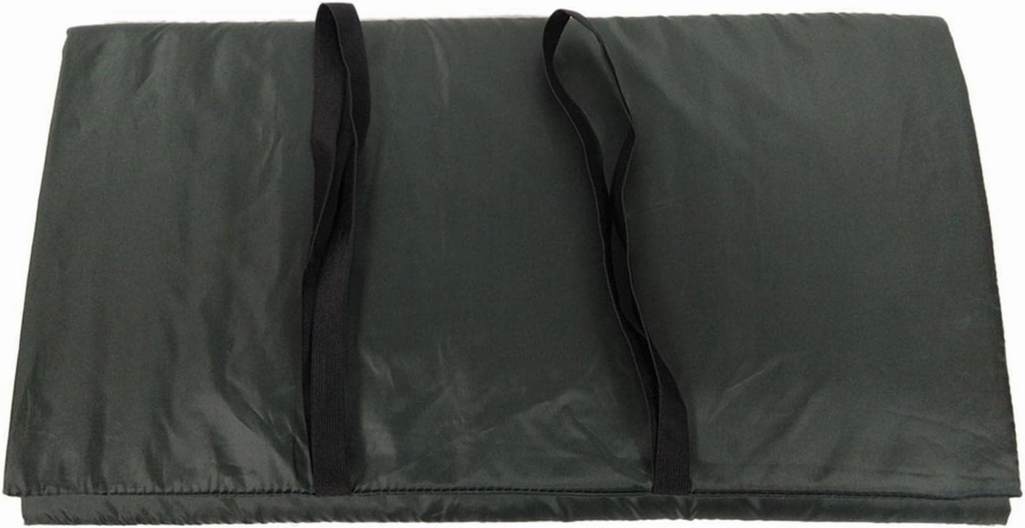 Carp Fishing Unhooking Mat Foldable Padded Landing 39 X 24 Inch Weigh Sling Dark Green