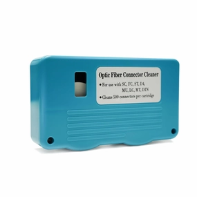 Cassette Fiber Cleaning kit Fiber Optic Cleaning Box for SC/FC/ST/LC/MU/MDC/CS/SN/E2000/DIN/D4/MT-RJ connectors with 500  Cleans Factory Price