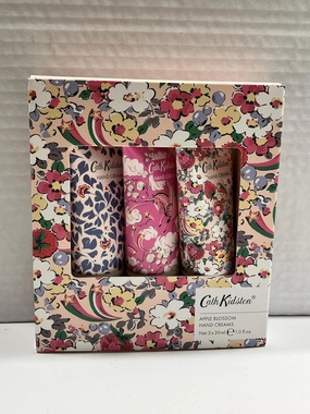 Cath Kidston Unicorns & Flowers Apple Blossom Hand Cream Trio Set