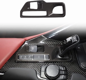 CHEAYAR Fit for Toyota Supra GR A90 A91 MK5 2019-2022 Gear Shift Panel Trim Cover, Gear Shift Console Anti-Scratch Panel Protector Frame Cover Made of ABS (Carbon Fiber Pattern)