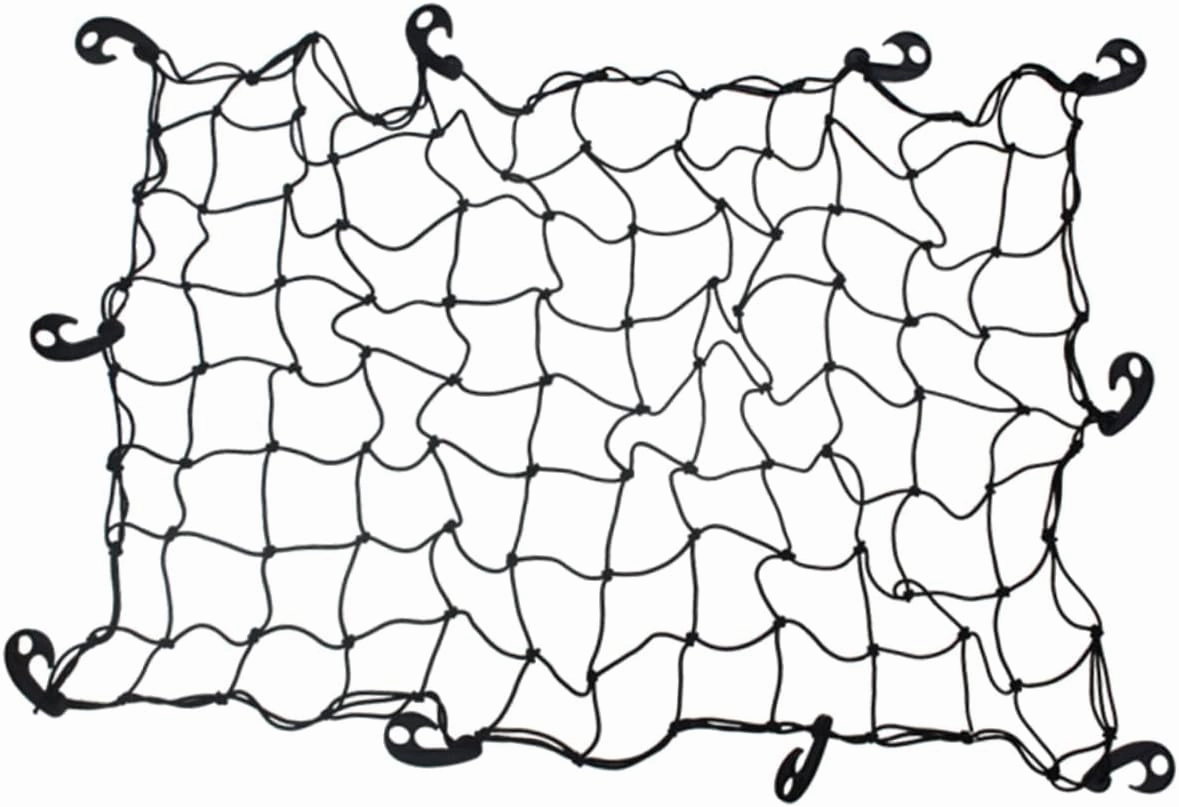 CHILDWEET Cargo Net for Car Roof Durable Elastic Luggage Rack Cover Mesh Netting for Secure Storage Sun Fits Vehicle Models Black