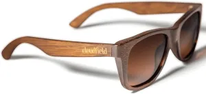 cloudfield Wood Frame Sunglasses for Men and Women with 9-Layer Polarized Lenses and Double Layer of UV Blocking Coating