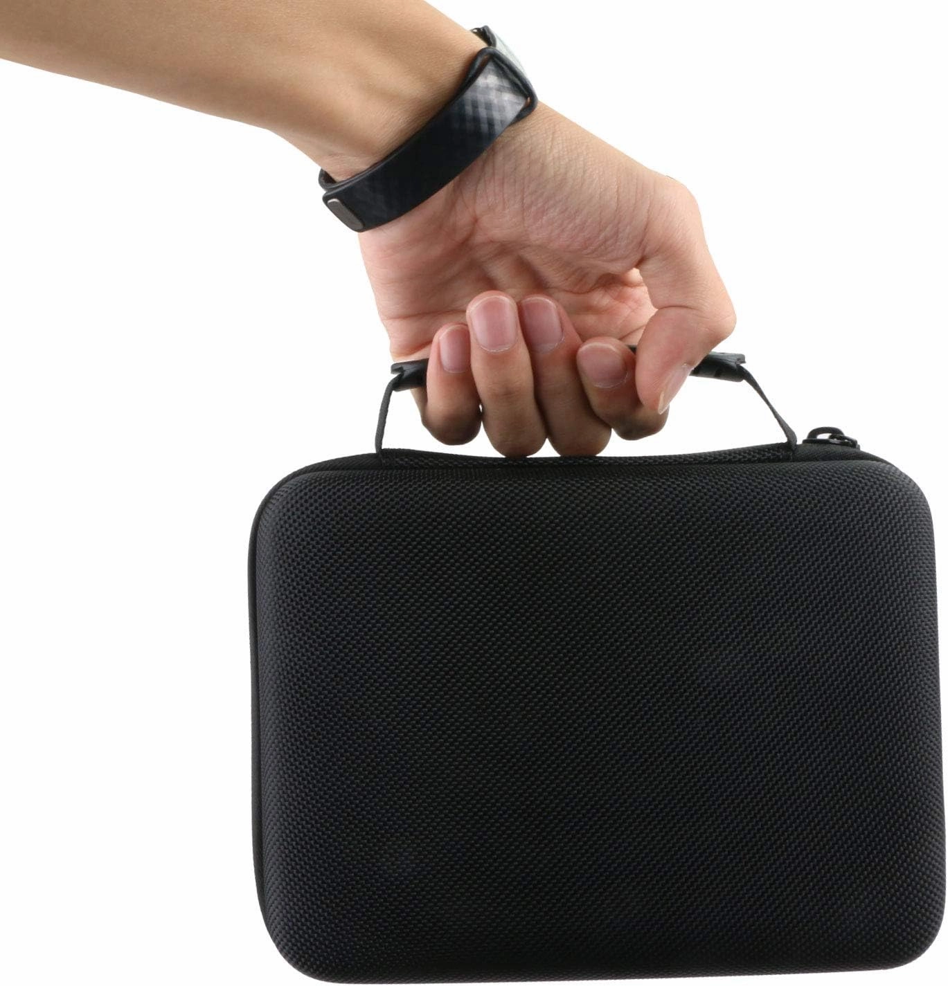 co2CREA Hard Carrying Case replacement for Zoom FOUR Bass Guitar Multi-Effects Processor Pedal (Zoom G1 B1 A1 FOUR Bass Guitar Case, Black Case)