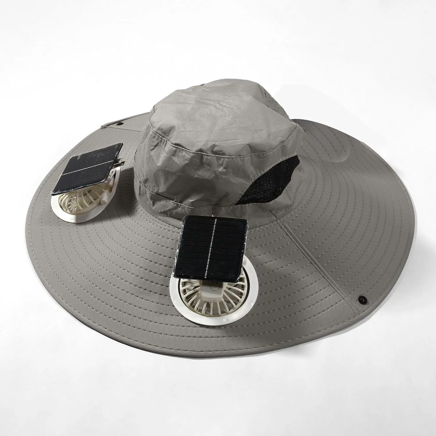 Colitt-Fishing Hat with Built in Fan, Solar Fan Hat with Fans Solar Power Beach Hat for Men Sombrero Con Ventilador Solar