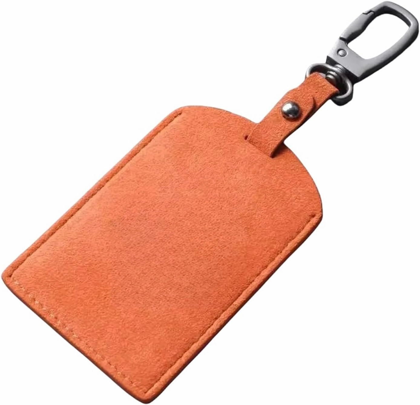 Compatible For Extremely Krypton 001 Key Case Compatible For Zeekr 001 Car NFC Card Case Bag Turned Fur Key Case Buckle(A-Style yellow)