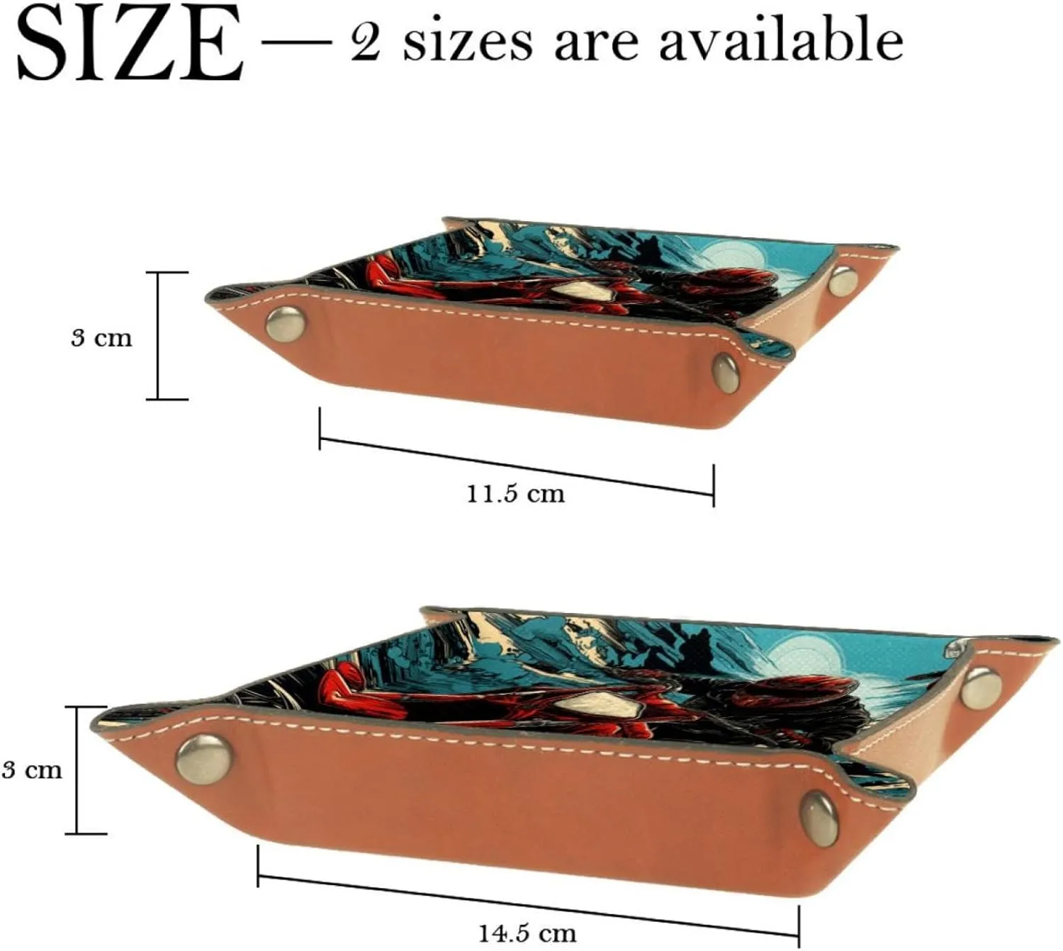Cool Motorcycle Jewelry Organizer Tray, Stackable and Versatile Storage Solution for Earrings, Bracelets, Rings, and More