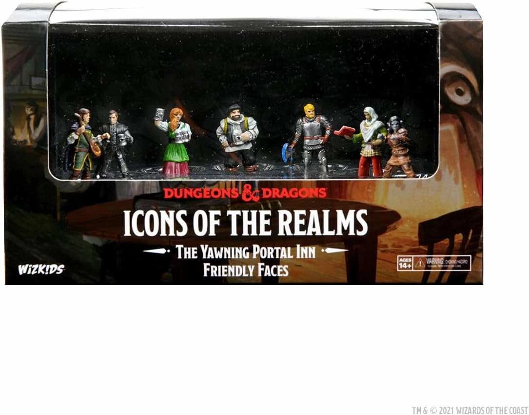 D&D Icons of the Realms: The Yawning Portal Inn - Friendly Faces Pack | WizKids