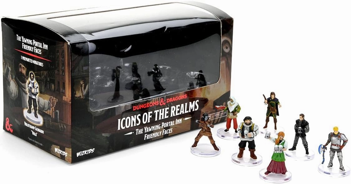 D&D Icons of the Realms: The Yawning Portal Inn - Friendly Faces Pack | WizKids