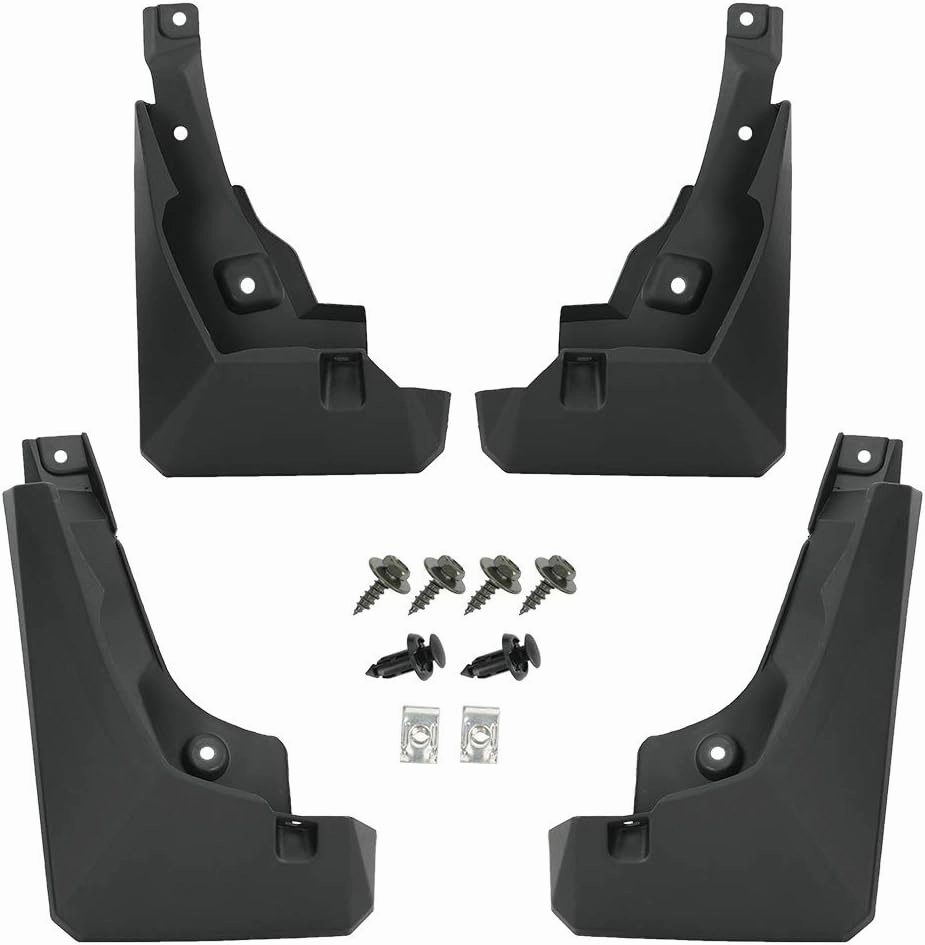 D-Lumina RAV-4 Mud Flaps Compatible with Toyota RAV4 2019 2020 2021 2022 2023 2024 2025 (NOT for Adventure, RAV4 Prime, TRD Off-Road) - Front & Rear Mudflaps, Mudguards, Splash Guards