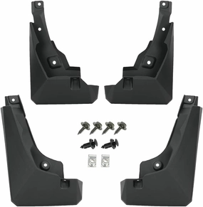 D-Lumina RAV-4 Mud Flaps Compatible with Toyota RAV4 2019 2020 2021 2022 2023 2024 2025 (NOT for Adventure, RAV4 Prime, TRD Off-Road) - Front & Rear Mudflaps, Mudguards, Splash Guards