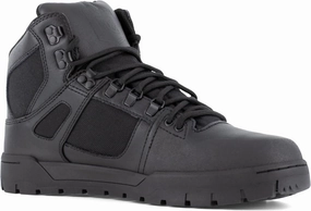 DC Men's Pure Work Black Composite Toe Boots Construction Shoe