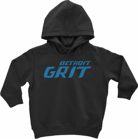 Detroit Grit Football Toddler-Sized Hoodie, Soft Fleece, Adorable