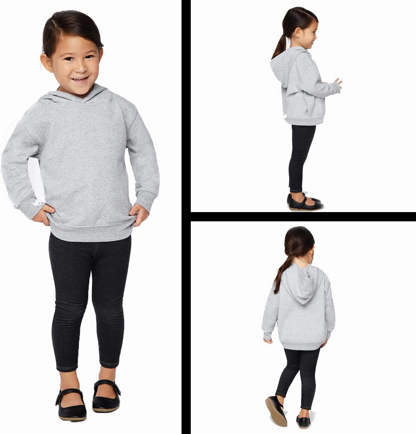 Detroit Grit Football Toddler-Sized Hoodie, Soft Fleece, Adorable