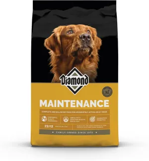 Diamond PREMIUM RECIPE Maintenance Complete and Balanced Dry Dog Food for a Moderately Active Dog, 40lb
