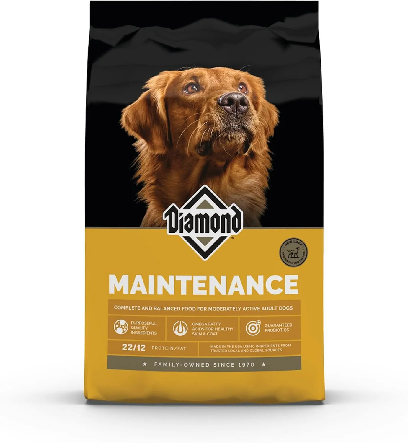 Diamond PREMIUM RECIPE Maintenance Complete and Balanced Dry Dog Food for a Moderately Active Dog, 40lb