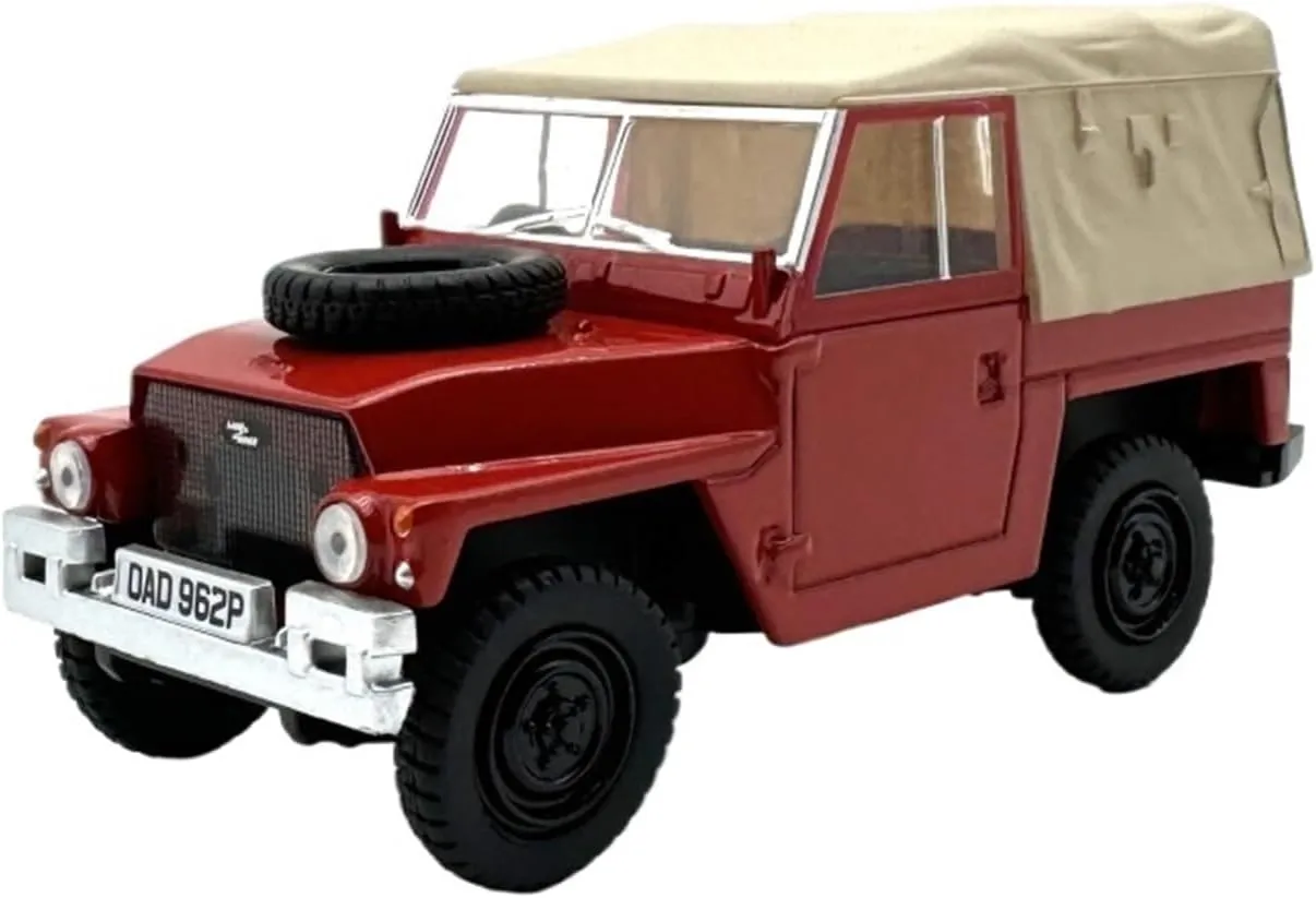 Die Cast Vehicle 1:43 for Land Rover Rover Light Alloy Car Model Exquisite Car Models Simulation Collection Ornaments Mini Cars Replica