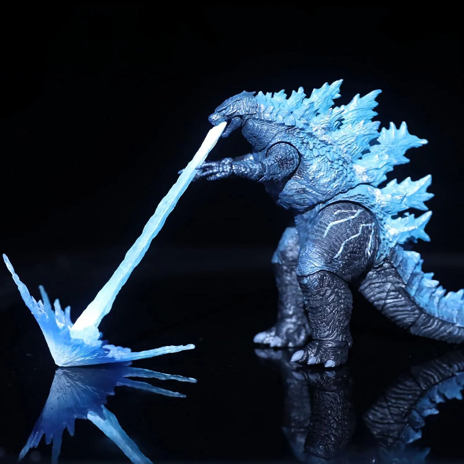 Dinosaur Doll Model Decoration - derived from Animal Movie Series Toys - with Multiple Movable Joints (Blue)