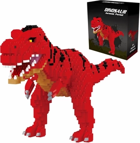 Dinosaur Torvosaurus Building Blocks Model Decor Micro Mini Blocks Toy Birthday for Age 6  Children Adults Teens 1548 Pieces