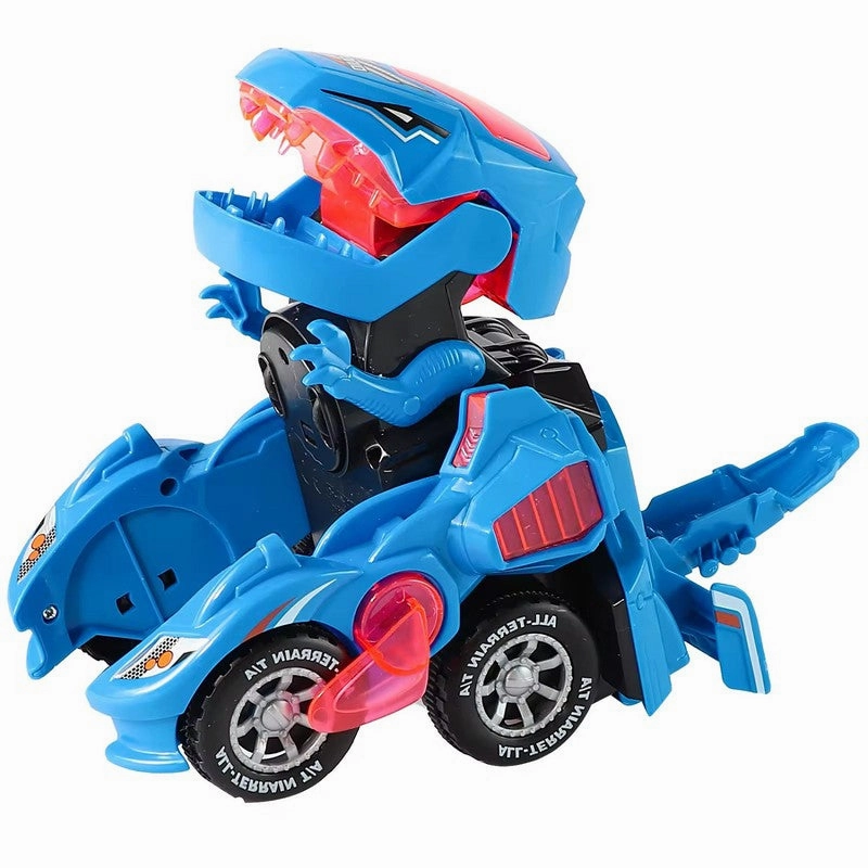 Dinosaur Transformation Car with Lights & Sounds