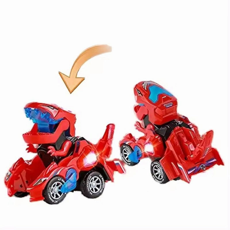 Dinosaur Transformation Car with Lights & Sounds