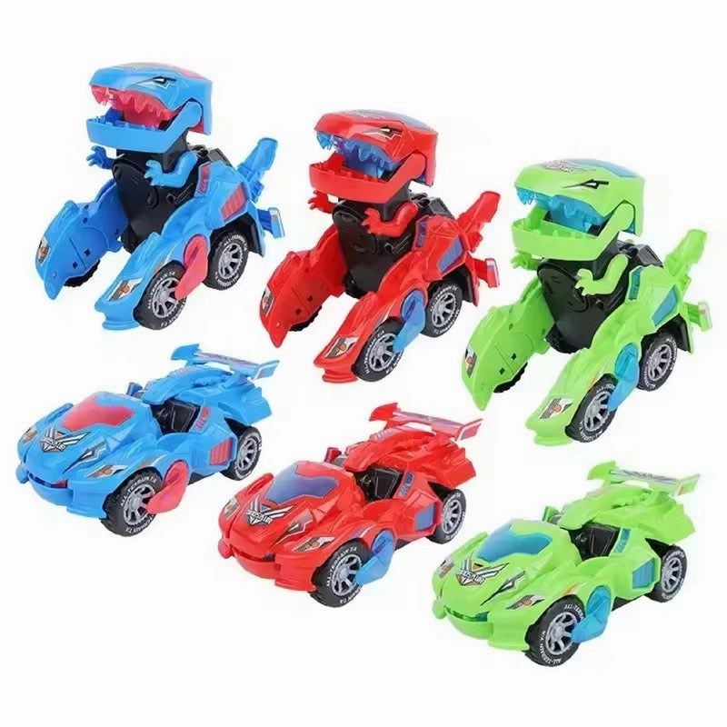 Dinosaur Transformation Car with Lights & Sounds